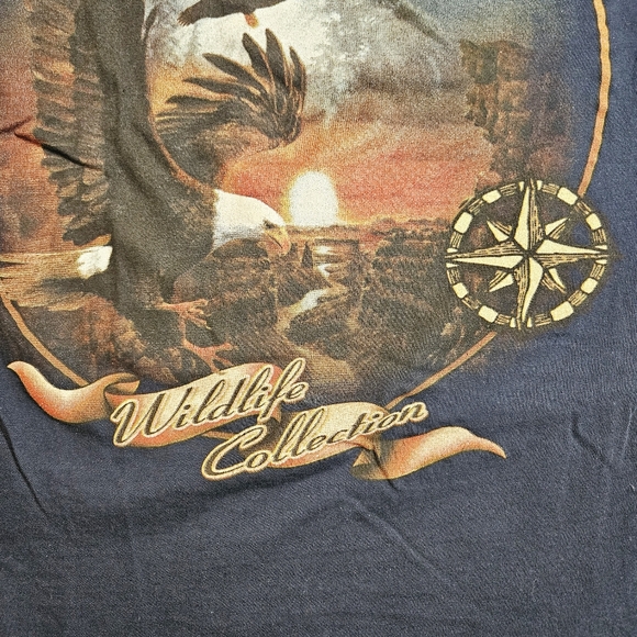 Vintage Y2K True North Eagle Tee L - Picture 4 of 7